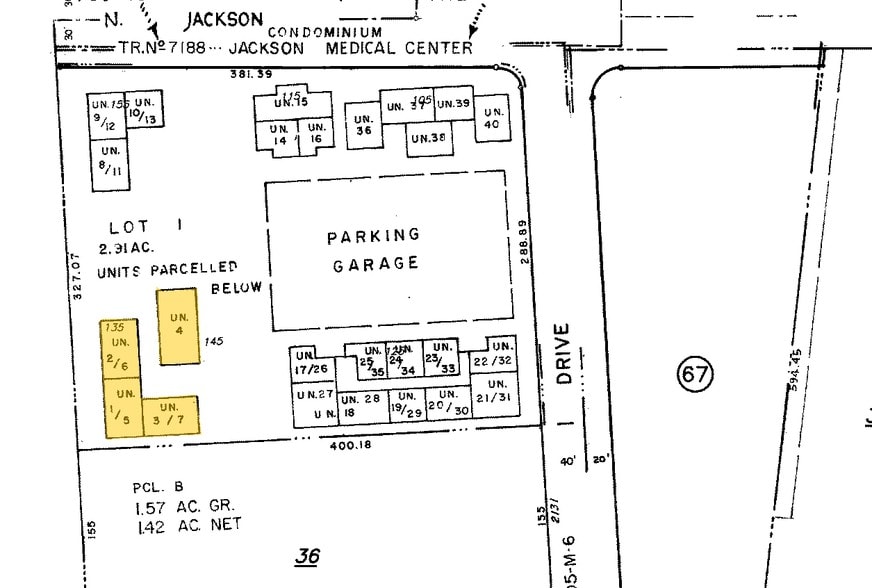 135 N Jackson Ave, San Jose, CA à vendre - Plan cadastral – Image 2 sur 12