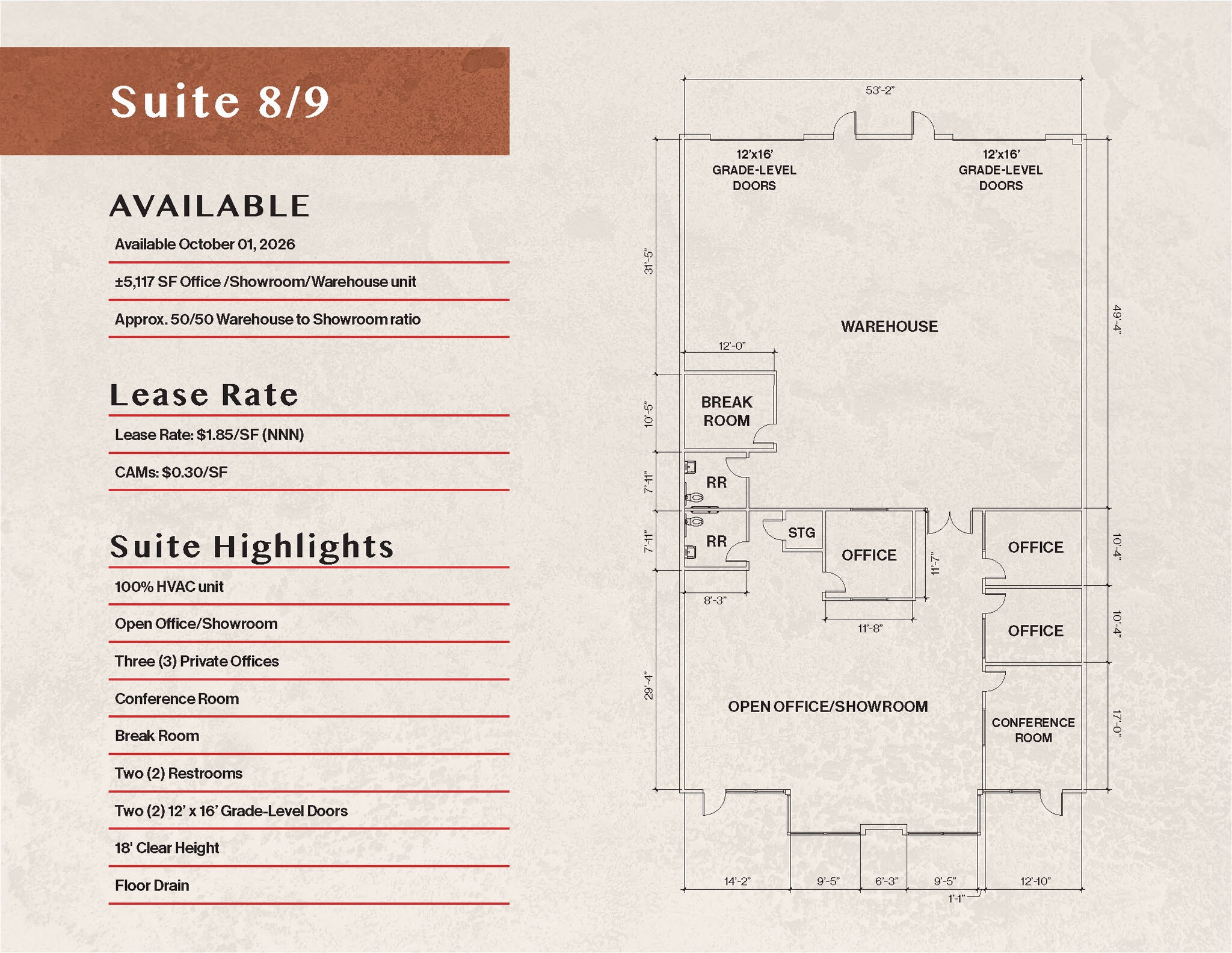 6001 S Decatur Blvd, Las Vegas, NV à louer Plan d’étage– Image 1 sur 1