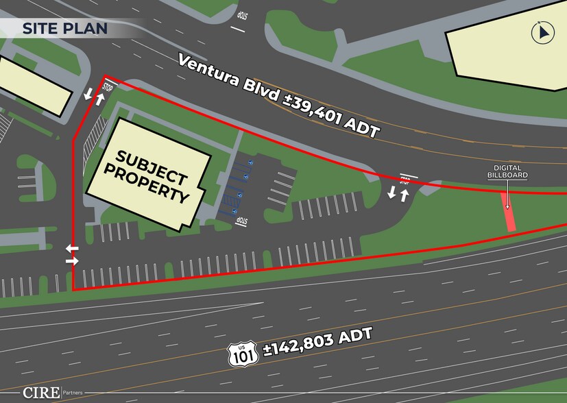 1740 E Ventura Blvd, Oxnard, CA à vendre - Plan de site – Image 2 sur 7