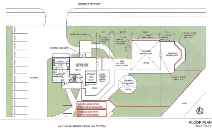 316 Cooper St, Cedar Hill, TX à vendre Plan d’étage– Image 1 sur 1