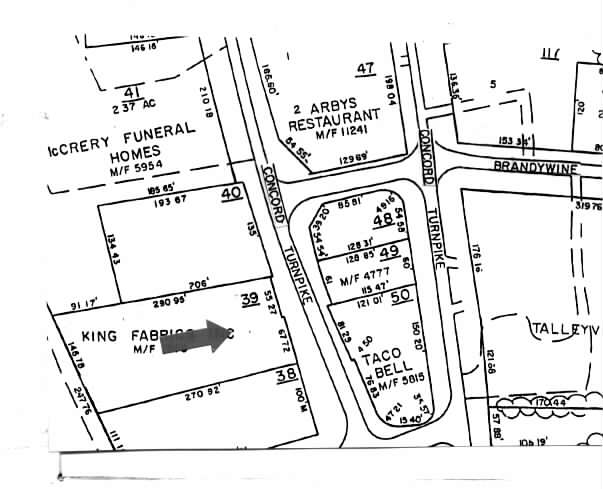 3906-3908 Concord Pike, Wilmington, DE à louer - Plan cadastral – Image 2 sur 20