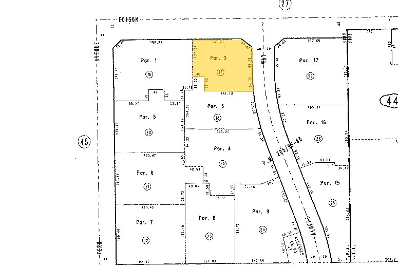 6951 Edison Ave, Chino, CA à vendre - Plan cadastral – Image 3 sur 5