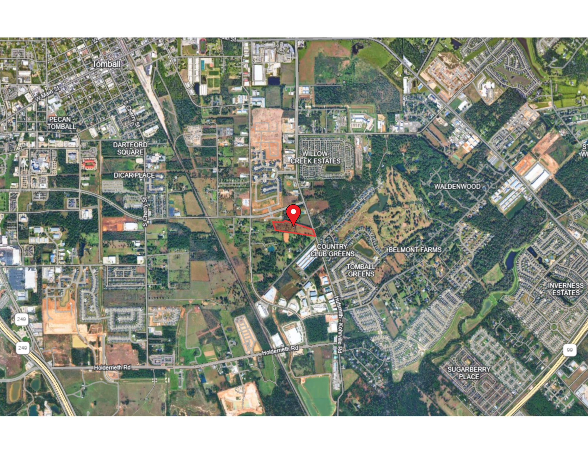 21803 Hufsmith Kohrville Rd, Tomball, TX à vendre Photo de l’immeuble– Image 1 sur 6