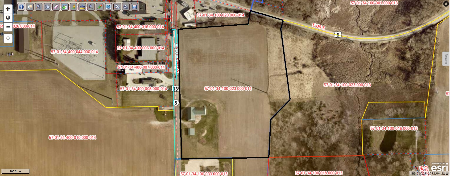 18.27 Acres S US 33, Ligonier, IN à vendre Photo de l’immeuble– Image 1 sur 4