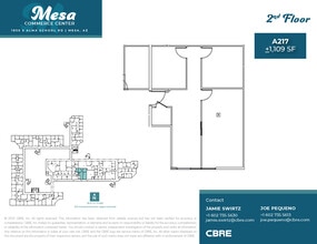 1930 S Alma School Rd, Mesa, AZ à louer Plan d’étage– Image 1 sur 9