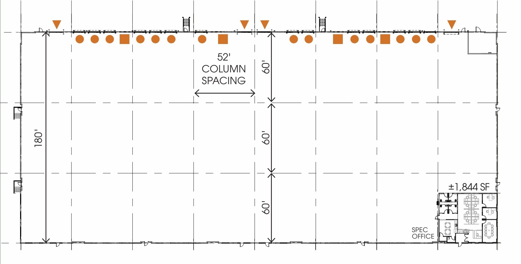 15305 Compark Blvd, Parker, CO à louer Plan d’étage– Image 1 sur 2