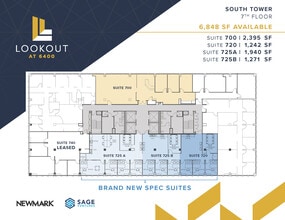 6400 Arlington Blvd, Falls Church, VA à louer Plan d’étage– Image 2 sur 2