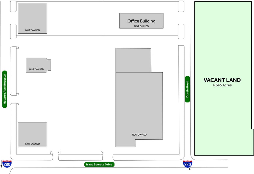 2830 Navarre Ave, Oregon, OH à louer - Plan de site – Image 2 sur 2