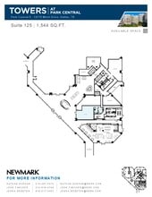 12750 Merit Dr, Dallas, TX à louer Plan d’étage– Image 1 sur 2