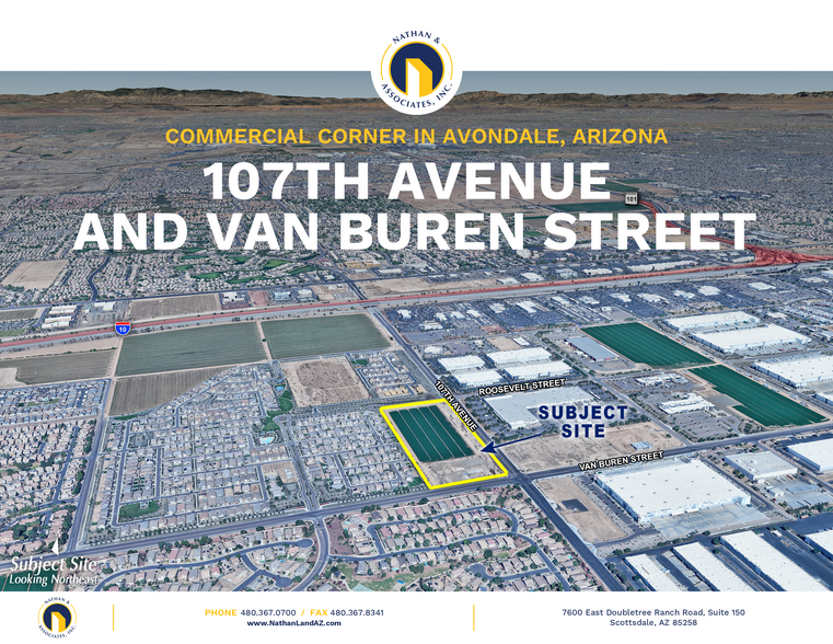 107th Ave & Van Buren St, Avondale, AZ à vendre - Photo principale – Image 1 sur 3
