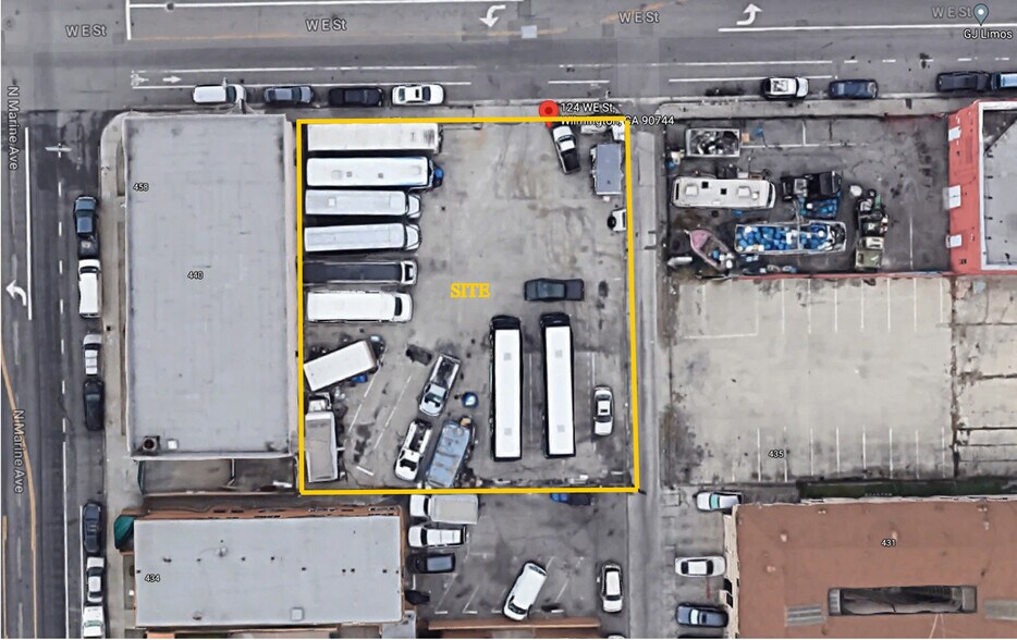 124 W E St, Wilmington, CA à louer - Aérien – Image 2 sur 2