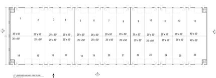 5132 Augusta Rd, Garden City, GA à louer Plan d’étage– Image 2 sur 2