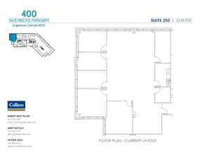 400 Inverness Pky, Englewood, CO à louer Plan d’étage– Image 1 sur 1