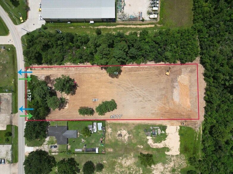 0 S Persimmon St, Tomball, TX à vendre - Aérien – Image 3 sur 4