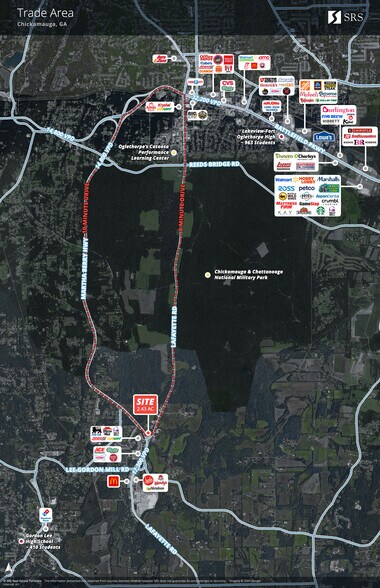NEC Hwy 27 & Lafayette rd, Chickamauga, GA à vendre - Aérien – Image 1 sur 3