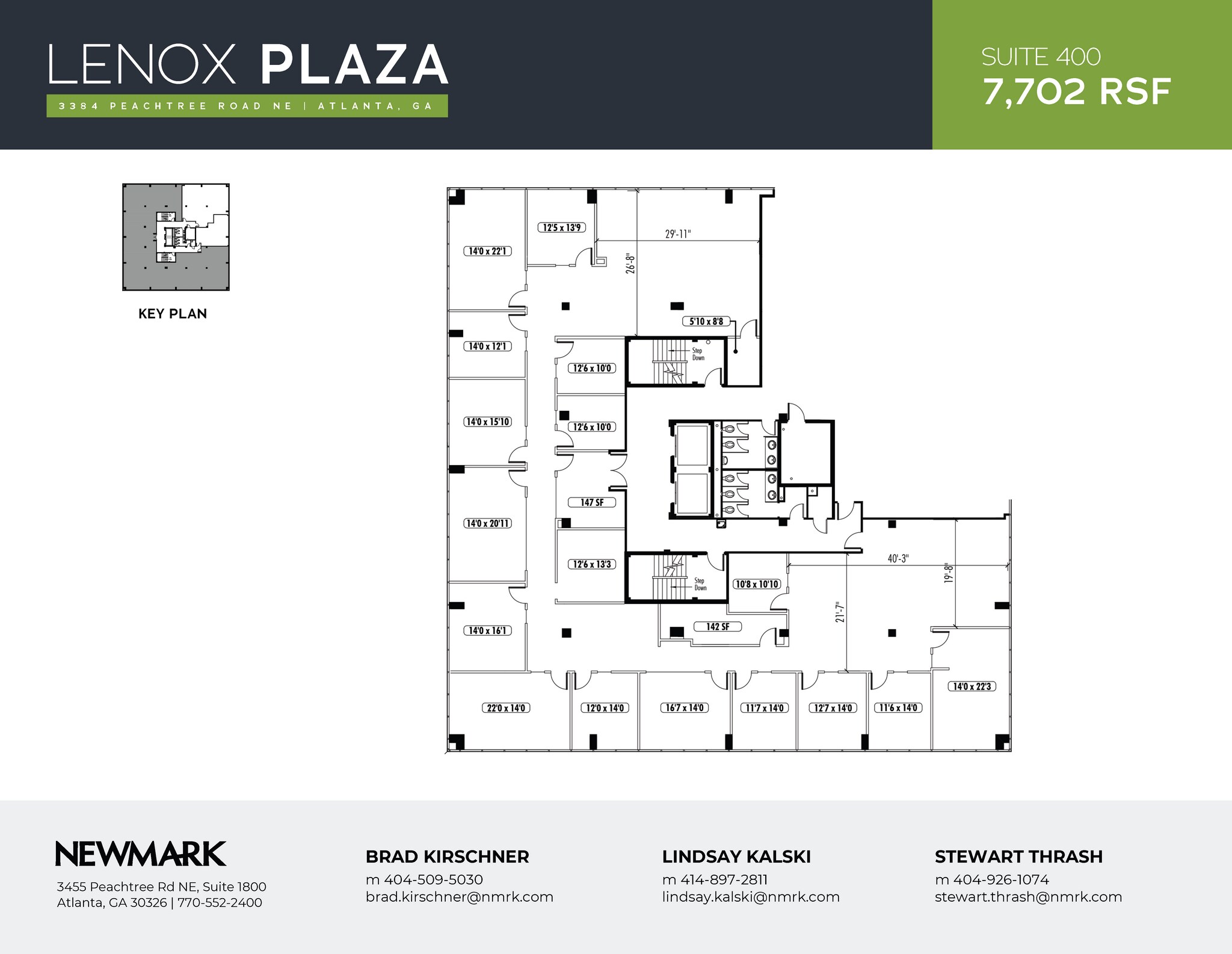 3384 Peachtree Rd NE, Atlanta, GA à louer Plan d’étage– Image 1 sur 1