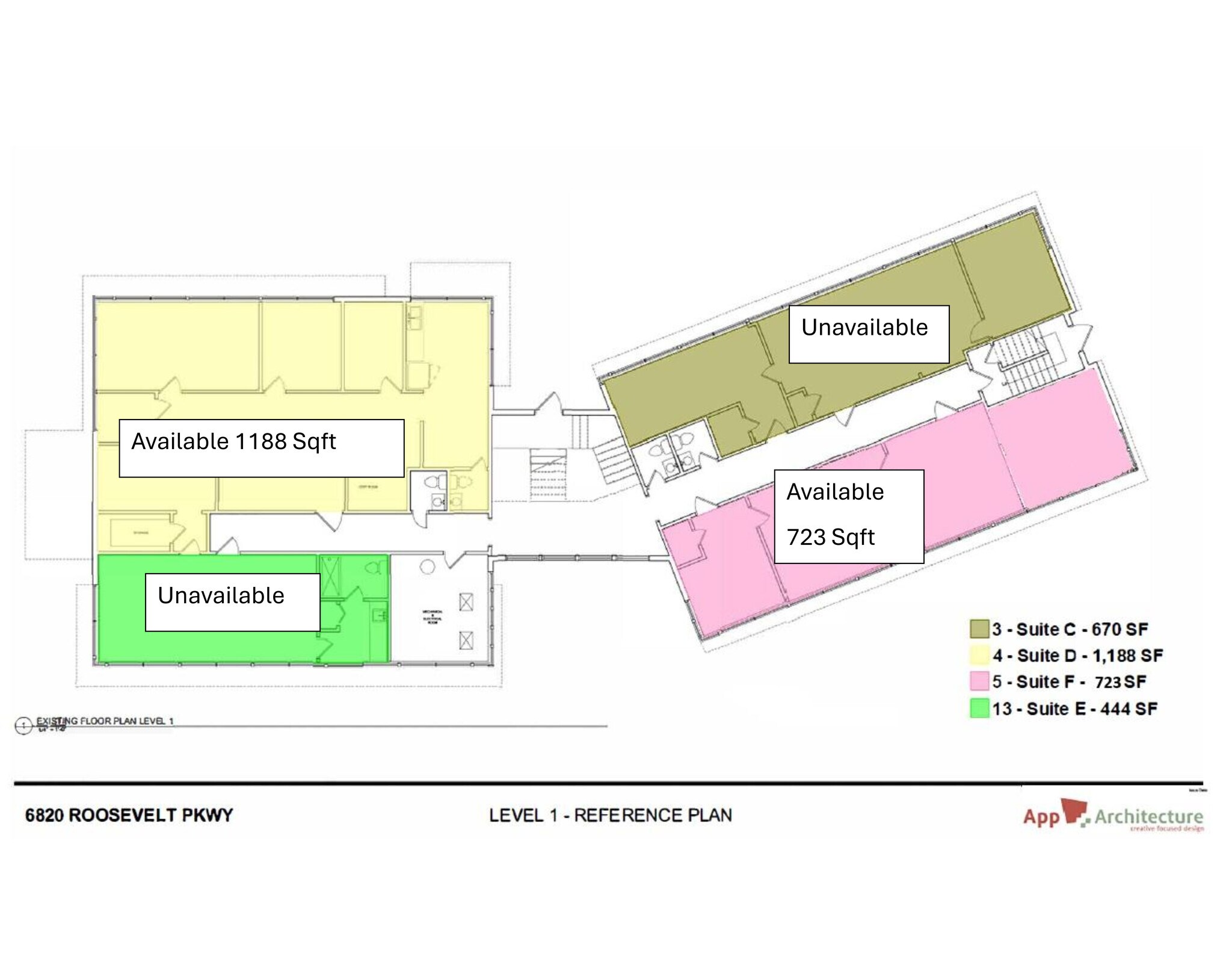6820 Roosevelt Ave, Middletown, OH à louer Plan de site– Image 1 sur 2