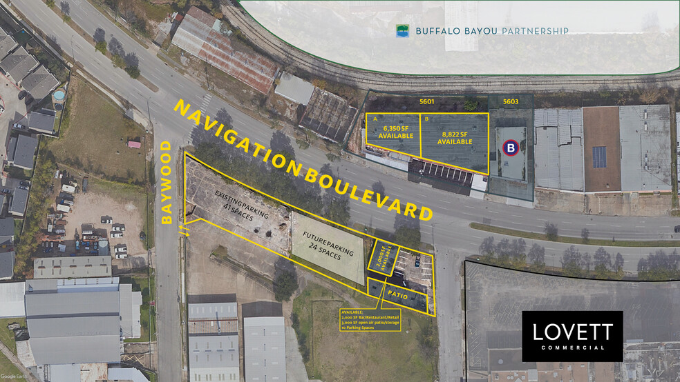 5644 Navigation Blvd, Houston, TX à louer - Plan de site – Image 3 sur 12