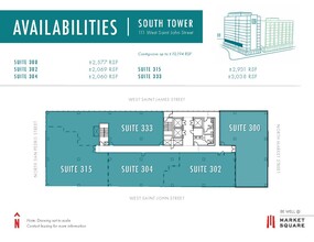 111 W Saint John St, San Jose, CA à louer Plan d’étage– Image 1 sur 1