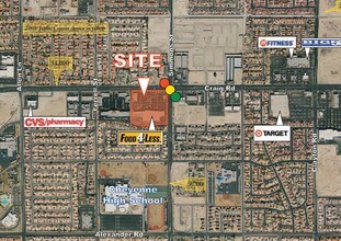 3073 W Craig Rd, North Las Vegas, NV - VUE AÉRIENNE  vue de carte