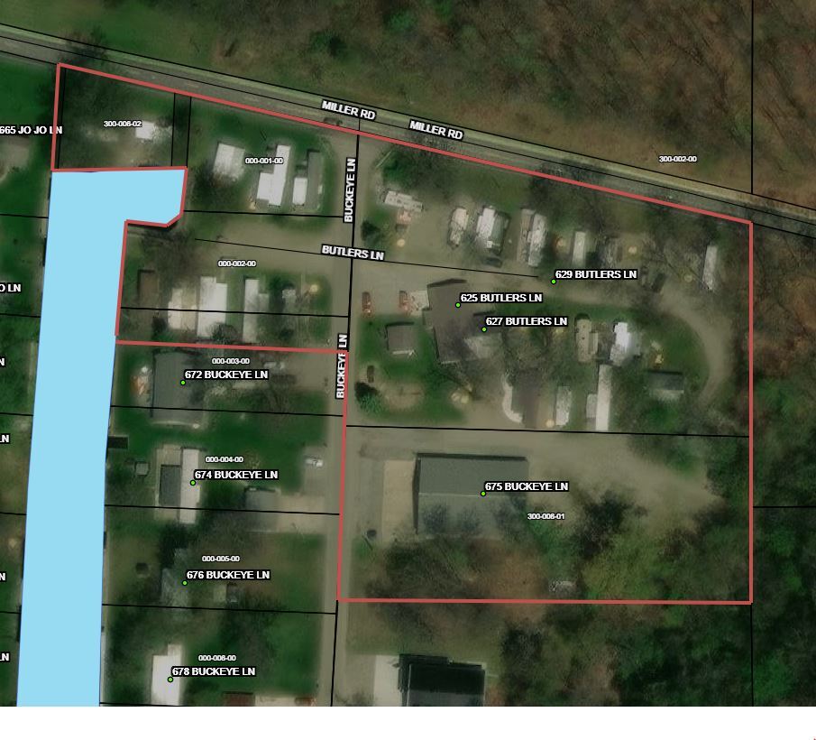 629 Butlers Ln, Coldwater, MI à vendre Aérien– Image 1 sur 2