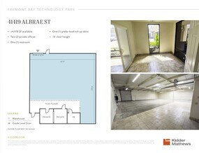 41509-41545 Albrae St, Fremont, CA à louer Plan d’étage– Image 1 sur 1