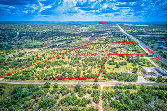 FM 2147 E & US Hwy 281, Marble Falls, TX - VUE AÉRIENNE  vue de carte - Image1