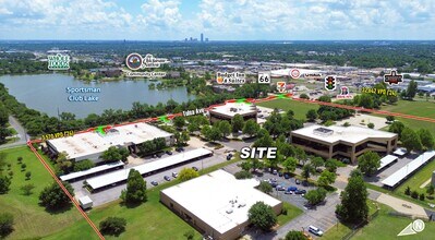 4100 Perimeter Center Dr, Oklahoma City, OK - Vue aérienne vue de carte