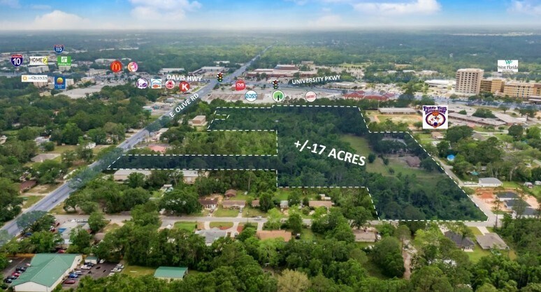 2215 Fairburn St/ Olive St, Pensacola, FL à vendre - Photo de l’immeuble – Image 2 sur 2