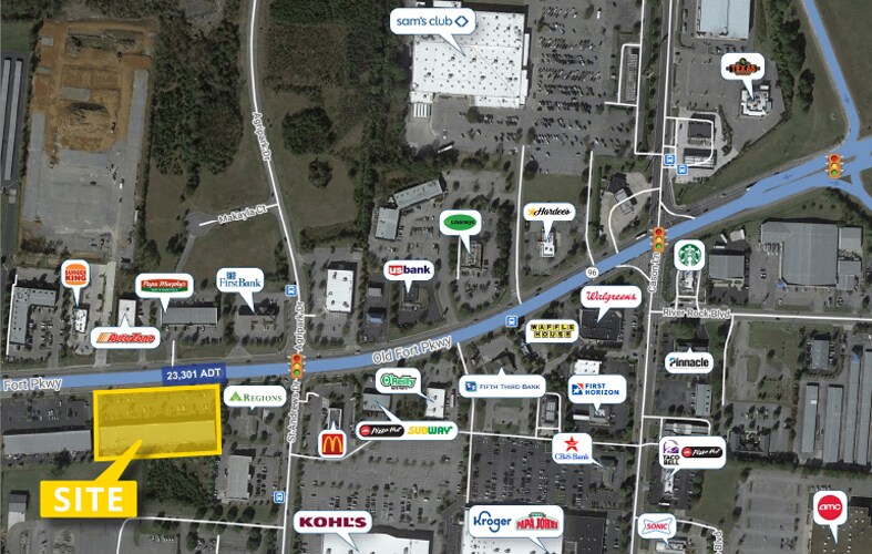 2705 Old Fort Pky, Murfreesboro, TN à louer - Aérien – Image 2 sur 2