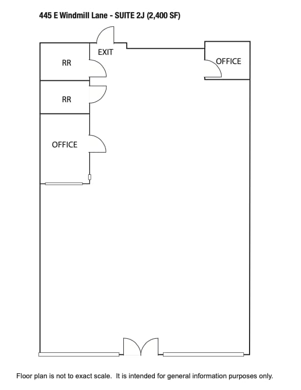 445-525 E Windmill Ln, Las Vegas, NV à louer Plan d’étage– Image 1 sur 1