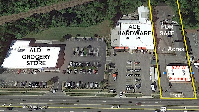 522 W Fleming Dr, Morganton, NC à vendre - Aérien – Image 1 sur 1