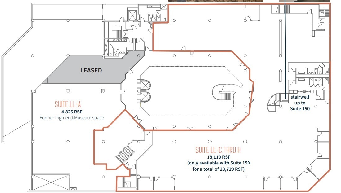 7825 Fay Ave, La Jolla, CA à louer Plan d’étage– Image 1 sur 1