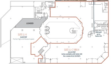 7825 Fay Ave, La Jolla, CA à louer Plan d’étage– Image 1 sur 1