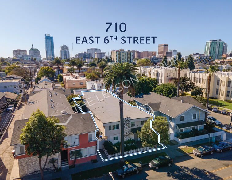 710 E 6th St, Long Beach, CA à vendre - Photo de l’immeuble – Image 1 sur 12