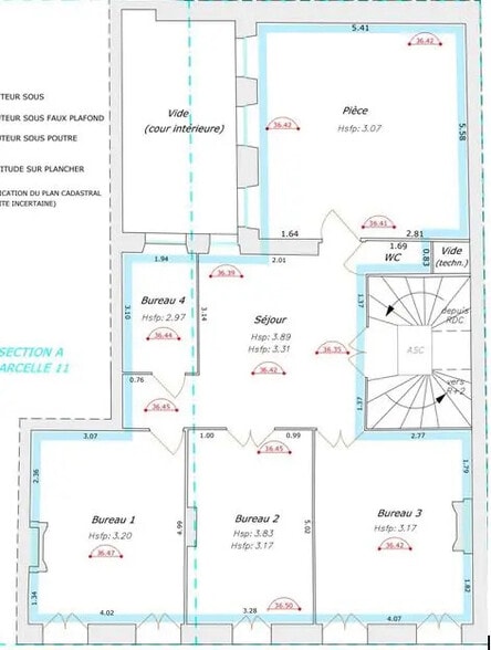 30 Rue Montgrand, Marseille à vendre - Plan d’étage – Image 3 sur 3