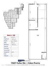 7887 Fuller Rd, Eden Prairie, MN à louer Plan de site– Image 1 sur 1