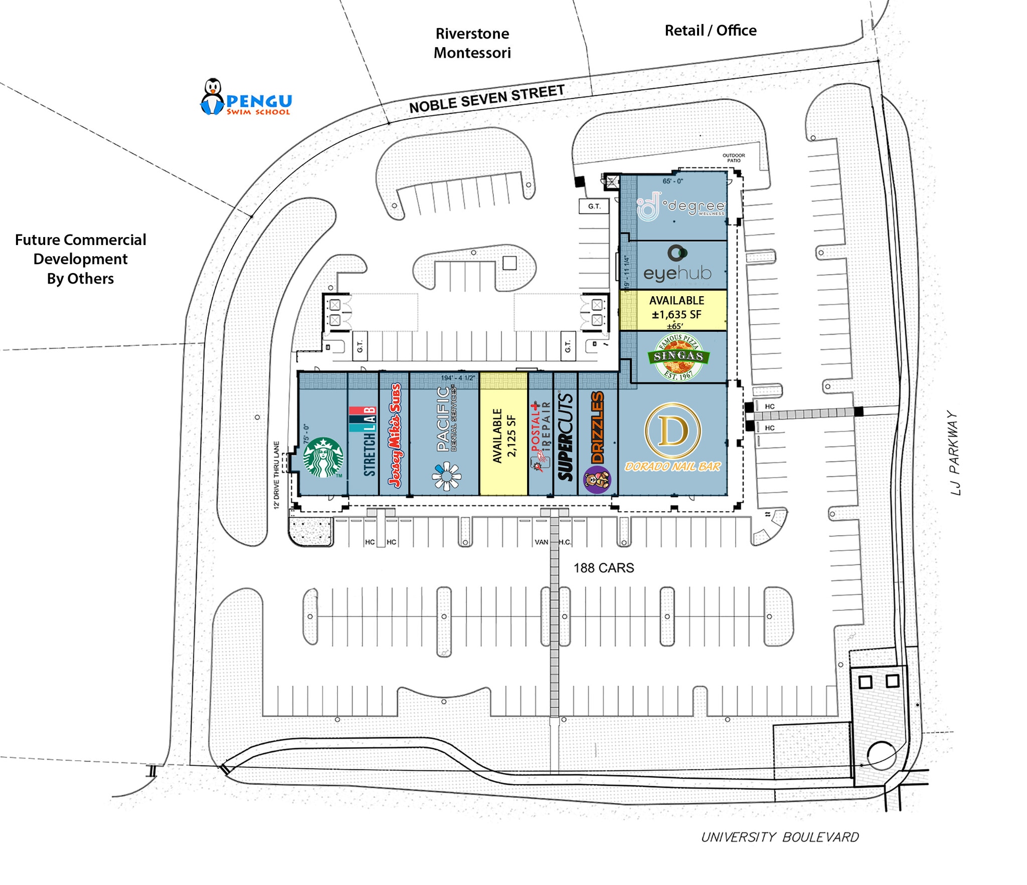 18802 University Blvd, Sugar Land, TX à louer Plan de site– Image 1 sur 1