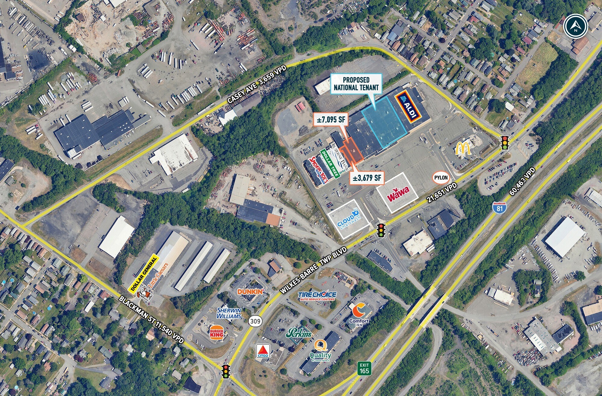 910-940 Wilkes-Barre Township Blvd, Wilkes-Barre, PA à louer Photo de l’immeuble– Image 1 sur 10