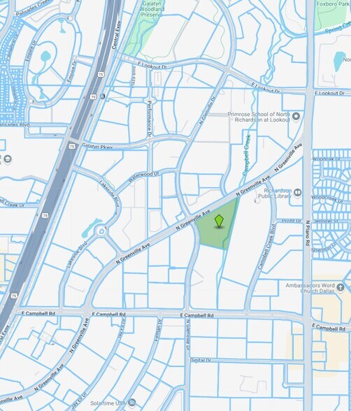 2180 N Glenville Dr, Richardson, TX à louer - Plan cadastral – Image 3 sur 3