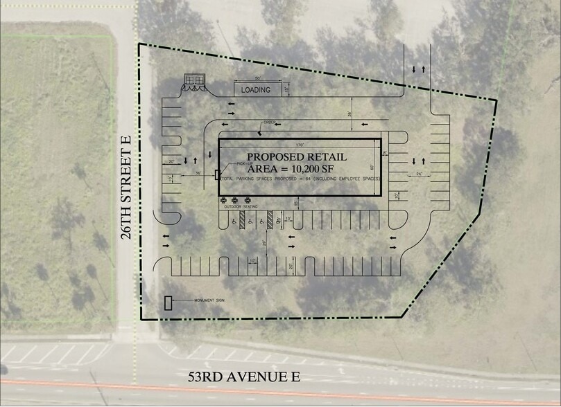 5215 E 26th St, Bradenton, FL à louer - Plan de site – Image 2 sur 9