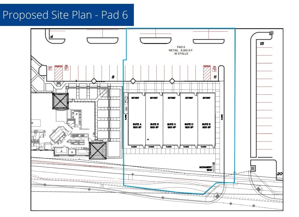 12800 Stockdale Hwy, Bakersfield, CA à louer Plan d’étage– Image 1 sur 1