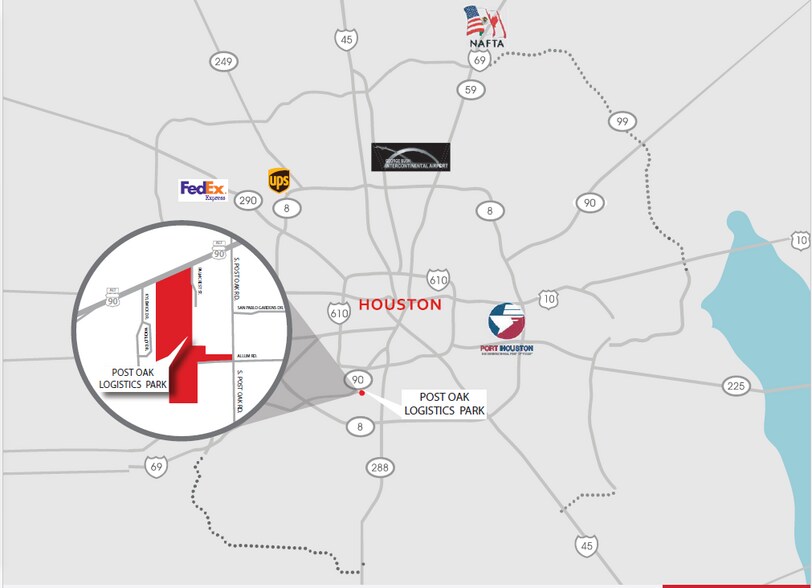 Post Oak Logistics Park, Houston, TX à louer - Photo de l’immeuble – Image 3 sur 6