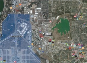 Freeport Pky, Irving, TX - VUE AÉRIENNE  vue de carte