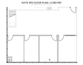 11022 Santa Monica Blvd, Los Angeles, CA à louer Plan d’étage– Image 1 sur 4