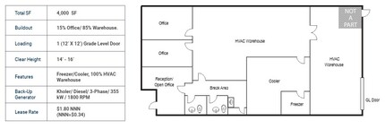 5340 Eastgate Mall, San Diego, CA à louer Plan d’étage– Image 1 sur 1