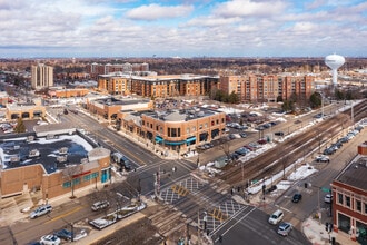1-15 N La Grange Rd, La Grange, IL - Vue aérienne vue de carte