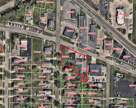 1968 Englewood Ave, Akron, OH - Vue aérienne vue de carte