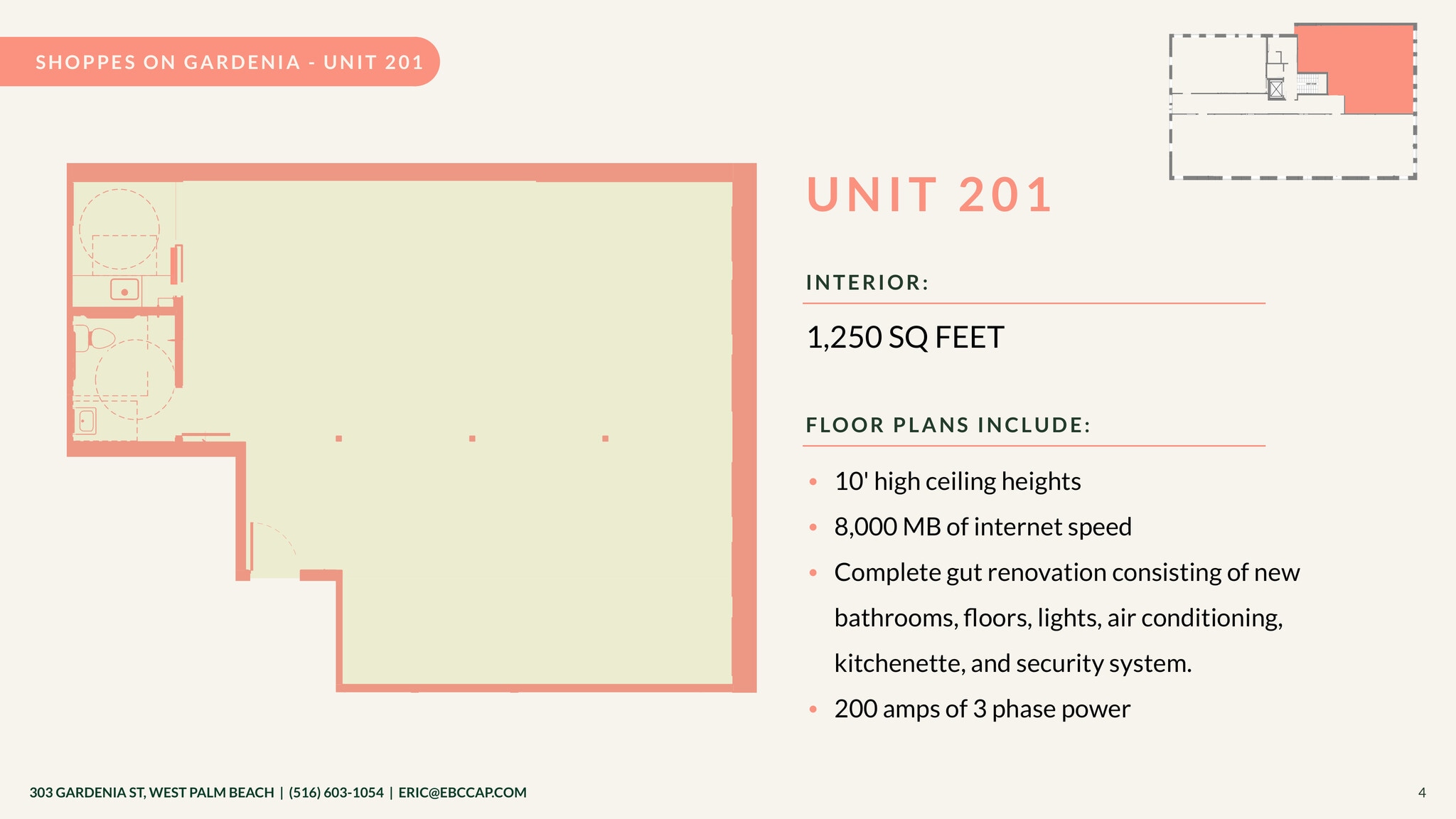 303-311 Gardenia St, West Palm Beach, FL à louer Plan d’étage– Image 1 sur 11