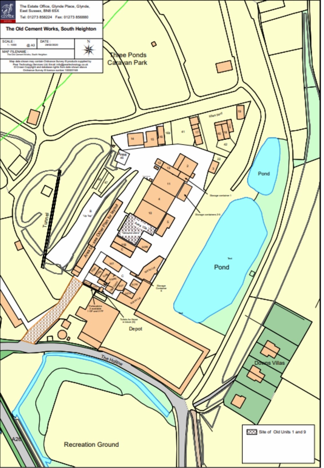 The Hollow, Newhaven à louer Plan de site– Image 1 sur 3
